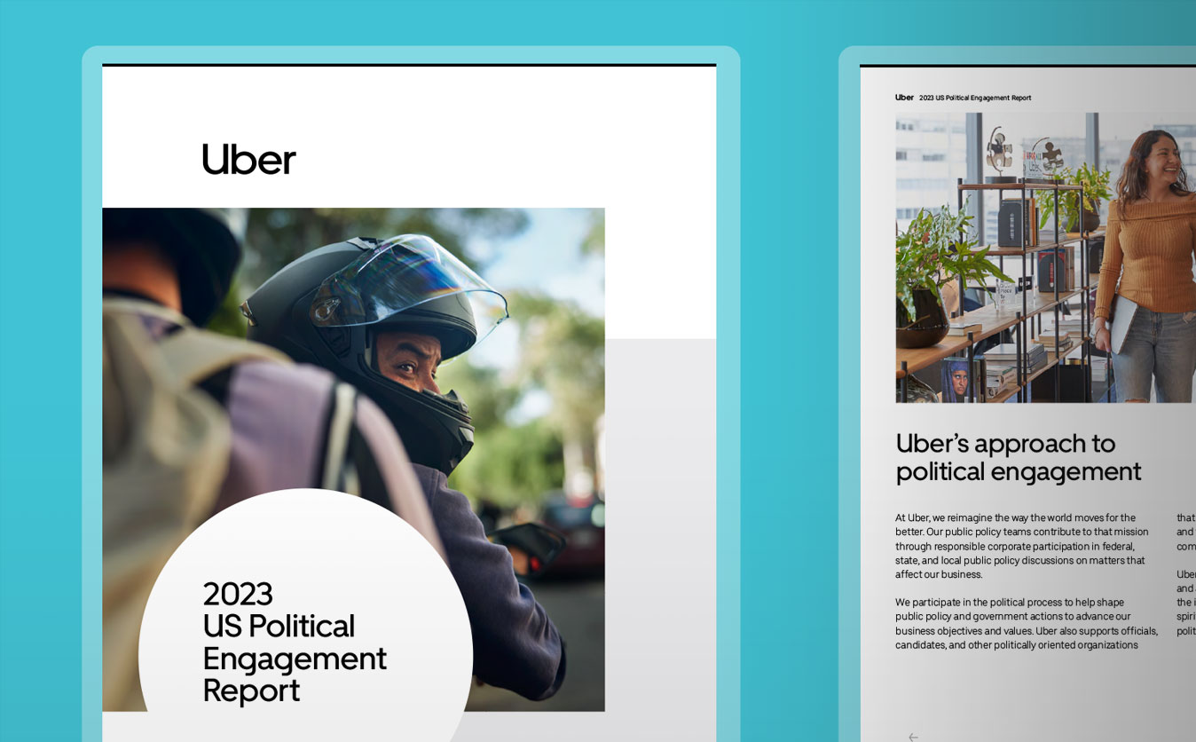 Uber Technologies 2023 Political Engagement Report